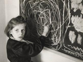 Terezka, a Child in a Center for Disturbed Children, Produced These Scrawls as a Picture of Home, Poland