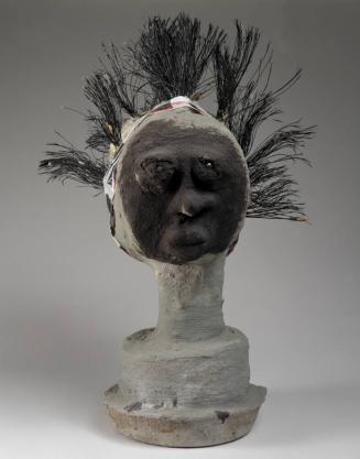 Head with Long Bristle Hair