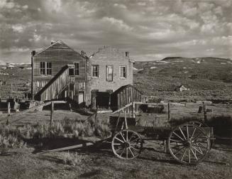 Wagon and Buildings