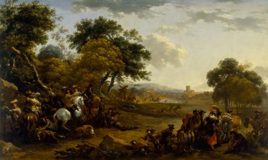 Landscape with a Hunting Party