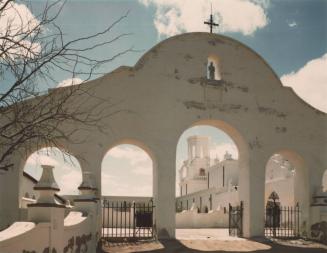 Arches, North Court, Mission San Xavier Del Bac, Tuscon, Arizona