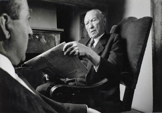 Konrad Adenauer in Italian