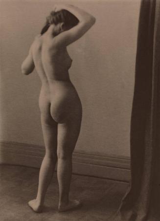 Standing Nude with Drape