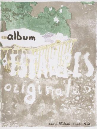 Project de Couverture pour Album d'Estampes Originales (Cover for  Album of Original Prints)