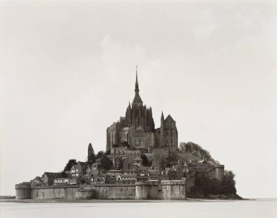 View from the East, Mont St. Michel, France