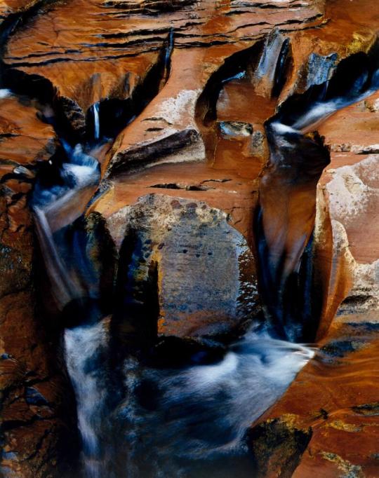 Rock-Eroded Stream Bed, Coyote Gulch, Utah