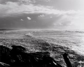 Southwest from the South Jetty at the Mouth of the Columbia River, Clatsop County, Oregon