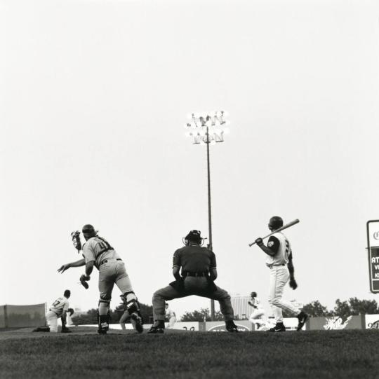 Throw to Second, Cedar Rapids, Iowa