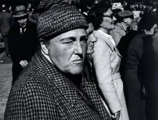 Man with Houndstooth Coat and Ski Cap, New York