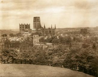 Durham Cathedral from the Corner of Mount Joy Hill