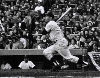 Mickey Mantle Hits a Home Run in the World Series