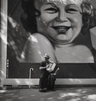 Paris Le Bebe Cadum And Accordionist All Works The Mfah Collections