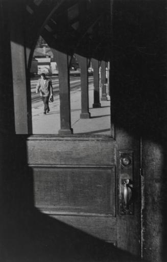 Ticket Office Door, Saratoga Springs Station