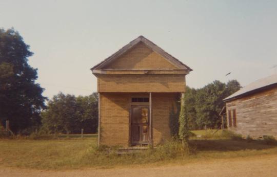 Building with False Brick Siding, Warsaw, Alabama