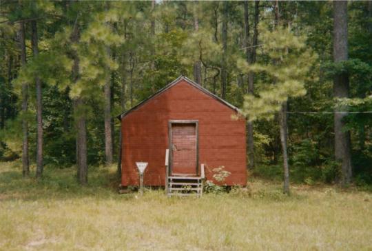 Red Building in Forest, Hale County, Alabama