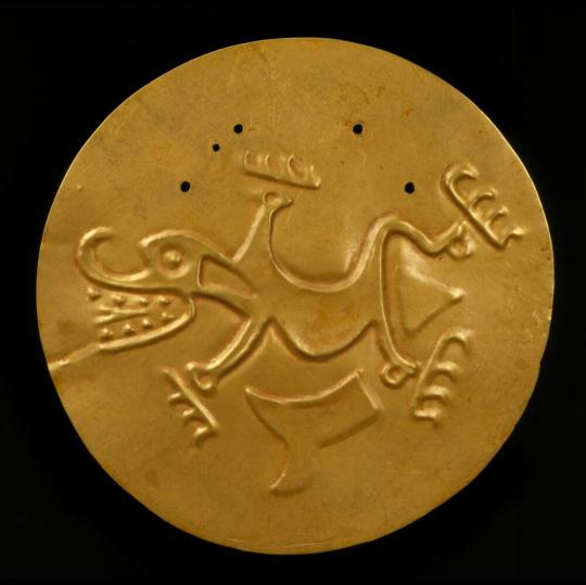 Disk Pectoral with Crocodile
