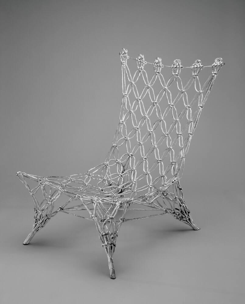 Knotted' Chair by Marcel Wanders for Droog Design, Netherlands