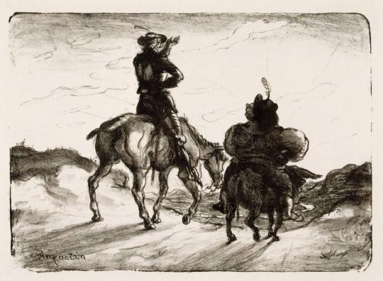 Don Quixote and Sancho Panza