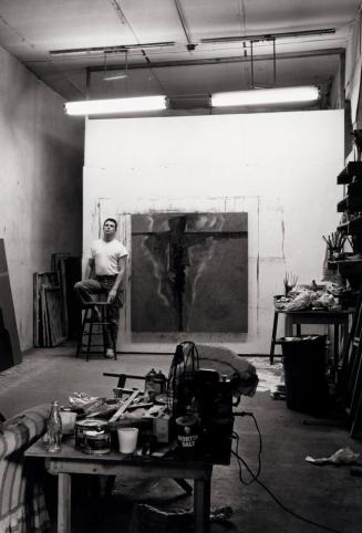 Jack Boynton in His Studio on Waugh Drive, Houston