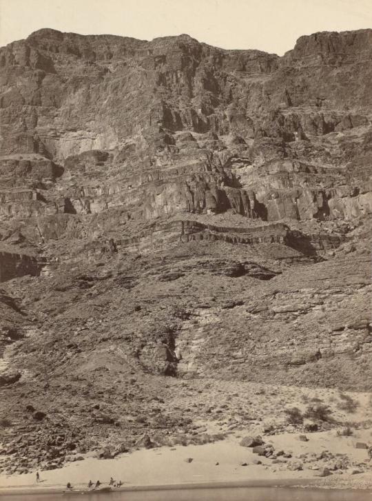 Wall in the Grand Cañon, Colorado River