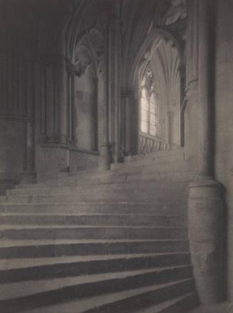 Wells Cathedral: Stairs and Entrance to Chapter House