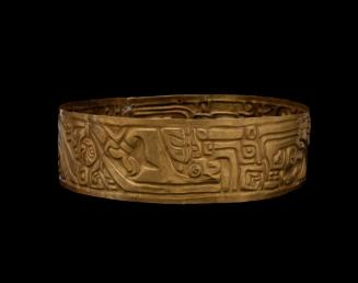 Crown Decorated with Condor, Feline, and Serpent Deities