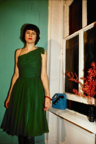 Vivienne in the green dress, NYC
