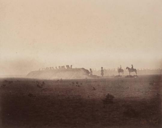 Guards behind Breastwork, Cavalry Maneuvers