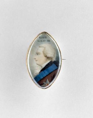 Brooch with Portrait of King George III