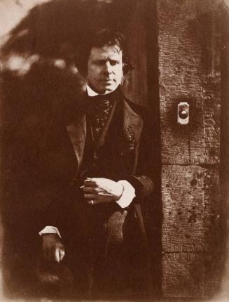 David Octavius Hill at the Gate of Rock House