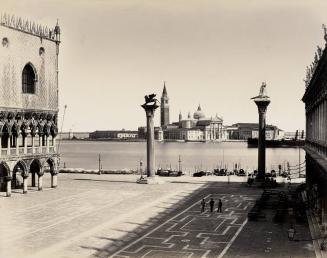 Piazzetta of San Marco looking towards the Island of St. George, Venice