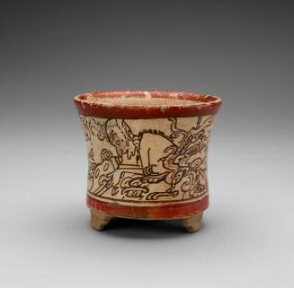 Tripod Vase with Mythological Scene