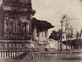 Tanjore. Great Pagoda, Entrance Looking Outwards