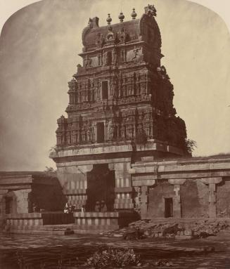 Virupasheswara Temple near Mulabagalu (Inner front of temple)