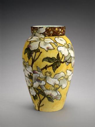 "White Dogwood" Vase