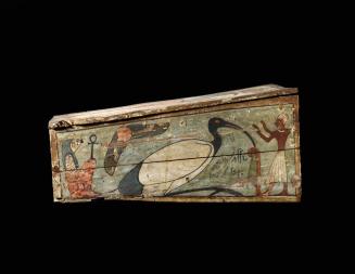 Painted Wooden Coffin of the Sacred Ibis of Thoth