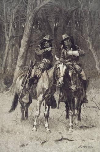 Cheyenne Scouts Patrolling the Big Timber of the North Canadian, Oklahoma