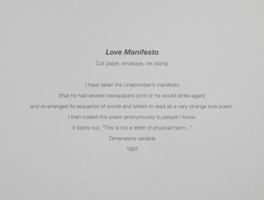 Love Manifesto