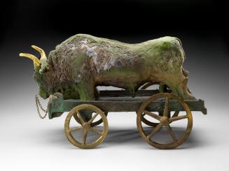 Bull on Bronze Cart