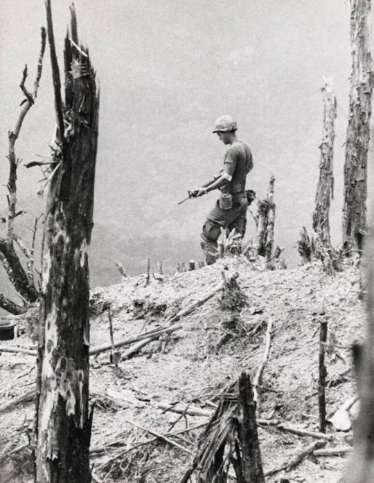 A Lone GI in Vietnam