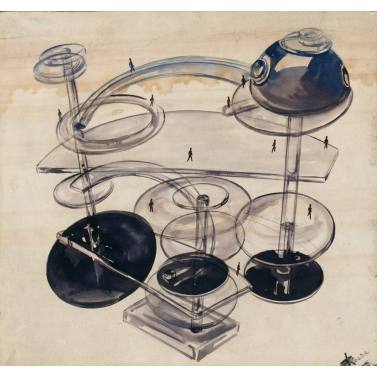 Habitat hidroespacial, maqueta N