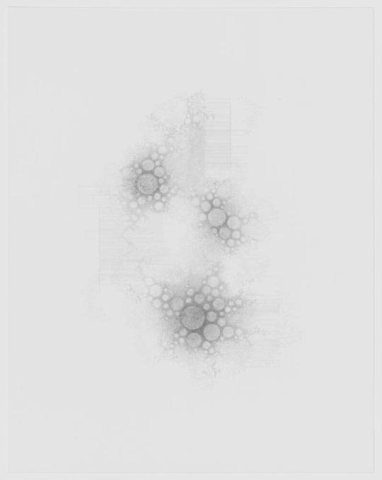 Inecuaciones de un punto línea sobre el plano rizo-somático (Deleuze) no. 4