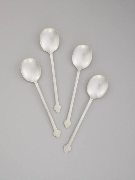 Set of Four Teaspoons