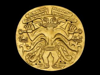 Disk Pectoral with Sun Deity