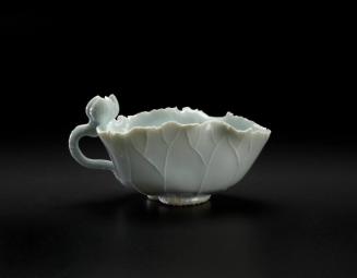 Lotus-leaf Cup (one of a pair)