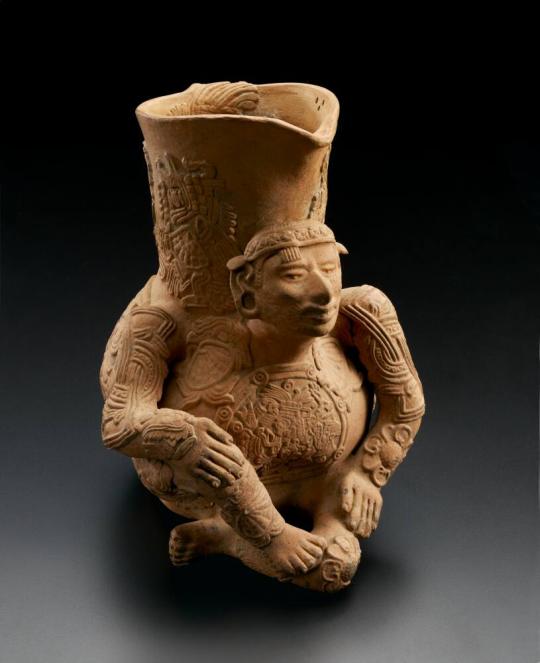 Ceremonial Pitcher Depicting Xochipilli