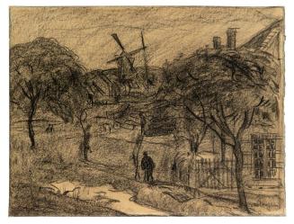 Village Scene near Rotterdam