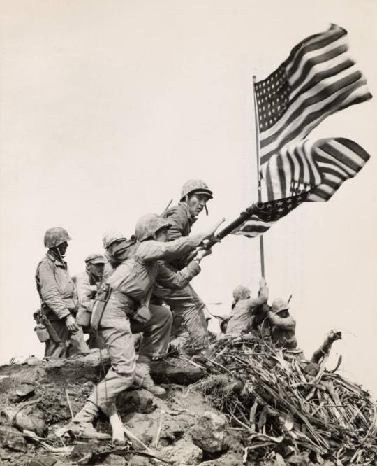 iwo jima flag raising drawings