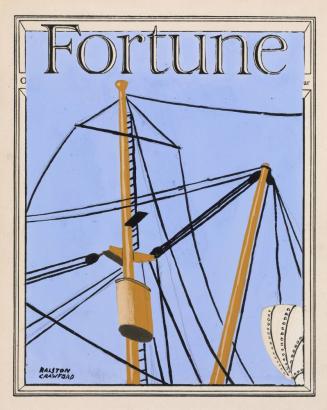 Study for Fortune Cover, Sails