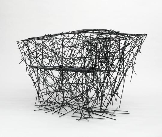 Black Iron Chair